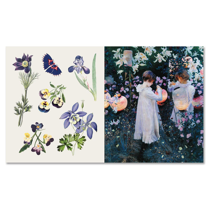 The Sticker Treasury of Blooms and Butterflies: An eclectic book of stickers for journaling, collaging, scrapbooking and more