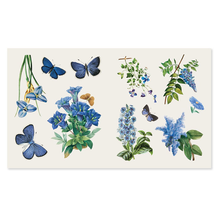 The Sticker Treasury of Blooms and Butterflies: An eclectic book of stickers for journaling, collaging, scrapbooking and more