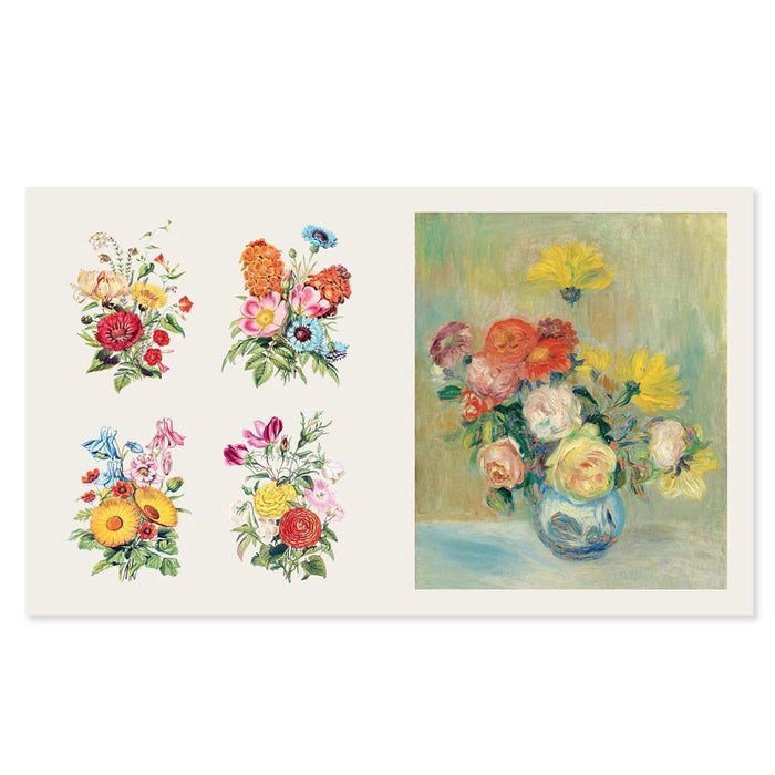 The Sticker Treasury of Blooms and Butterflies: An eclectic book of stickers for journaling, collaging, scrapbooking and more