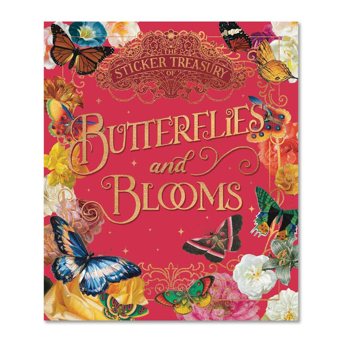 The Sticker Treasury of Blooms and Butterflies: An eclectic book of stickers for journaling, collaging, scrapbooking and more