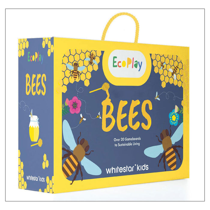 Eco Play: Bees: 20 Game Boards, Instructions, and a Book to Learn All About Bees (Travel Kits)