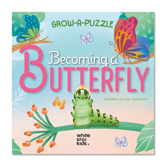 Grow-a-Puzzle. Becoming a Butterfly