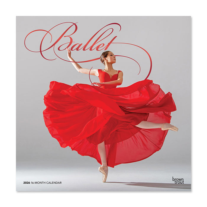 Ballet 2026 Wall Calendar