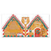 Holiday House: Scratch and Sniff children’s book cover, shaped like a gingerbread house with a smiling gingerbread character, decorative icing, and text describing a holiday lift-the-flap adventure.