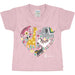 The Tulsa Zoo Est. 1928 Heart Collage Toddler T-Shirt is a pink tee featuring a vibrant heart-shaped design filled with cartoon animals—giraffe, elephant, tiger, zebra, and monkey—plus tropical plants! This adorable animal collage shirt also showcases the Tusazoo logo at the bottom right, making it perfect for little ones who love animals.