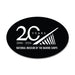 Celebrate two decades of history with the National Museum of the Marine Corps 20th Anniversary Magnet. This black oval magnet features crisp white text reading “20 Years, 2006-2026, National Museum of the Marine Corps,” accented by a modern, stylized graphic element—making it a perfect collectible for any Marine Corps enthusiast.