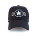 Navy blue USS Midway Museum USST Cap featuring an embroidered white star in a circle emblem on the front.