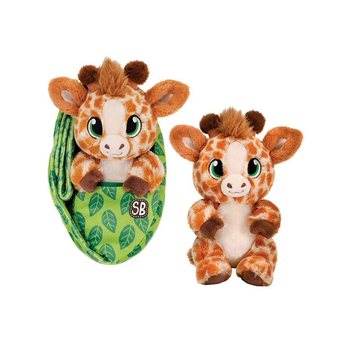 Swaddle Babies Blanket and Giraffe Plush Stuffed Animal