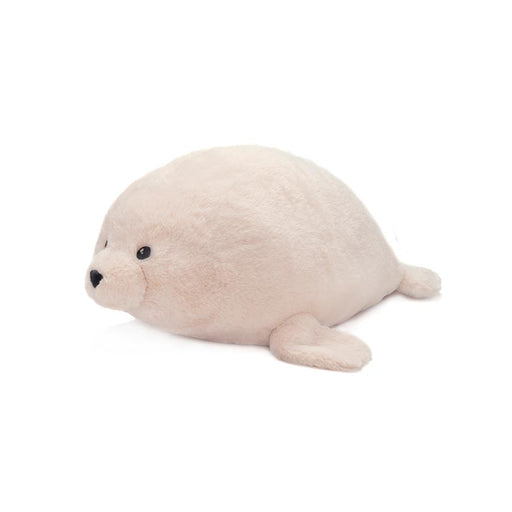 Jumbo White Seal Stuffed Animal 100% Sustainable Plush