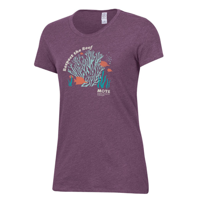 Mote Marine Laboratory Respect the Reef Woman's T-Shirt