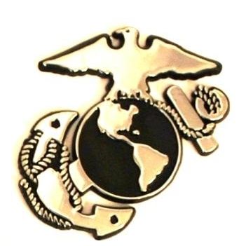 Marines Eagle, Globe and Anchor Auto Car Emblem