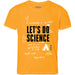 Kids Let's Do Science Tee with Adler Planetarium Logo and Mathematics equations
