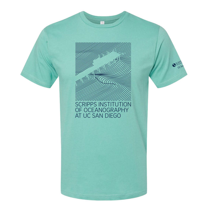 Scripps Institute of Oceanography Pier Tee Shirt