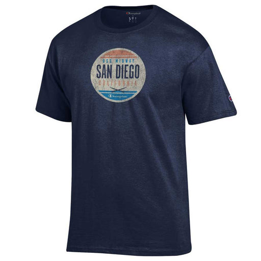 Men's USS Midway San Diego California¬†Champion T-Shirt