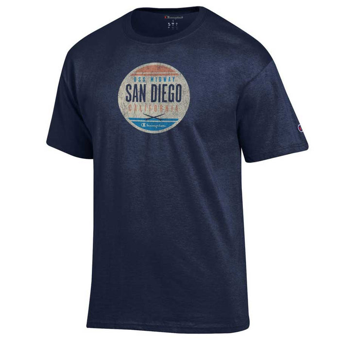 Men's USS Midway San Diego California¬†Champion T-Shirt