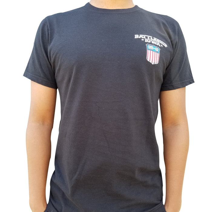 Adult Battleship IOWA Bald Eagle Tee
