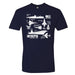 Adult Intrepid Silhouette Icons Tee