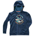 Adult ''Respect the Locals'' Black Hoodie - Seattle Aquarium