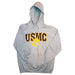 Adult USMC Logo Clothing Hooded Sweatshirt - Marine Corps Museum