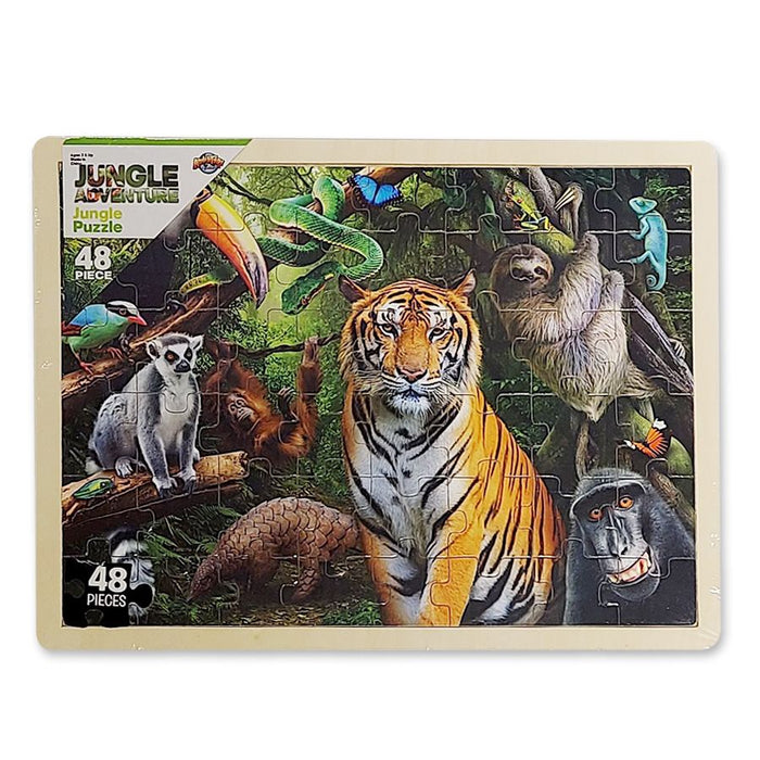 Wooden Jungle Puzzle