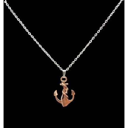 Copper Jewelry Necklace: Anchor Design - USS Constitution Museum