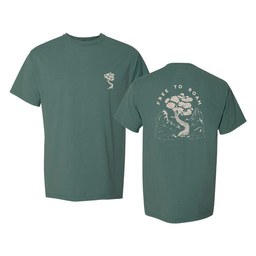 Mens Tee Free to Roam - Garden of the Gods