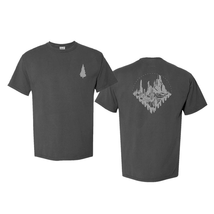 Mens Tee Lone Pine - Garden of the Gods