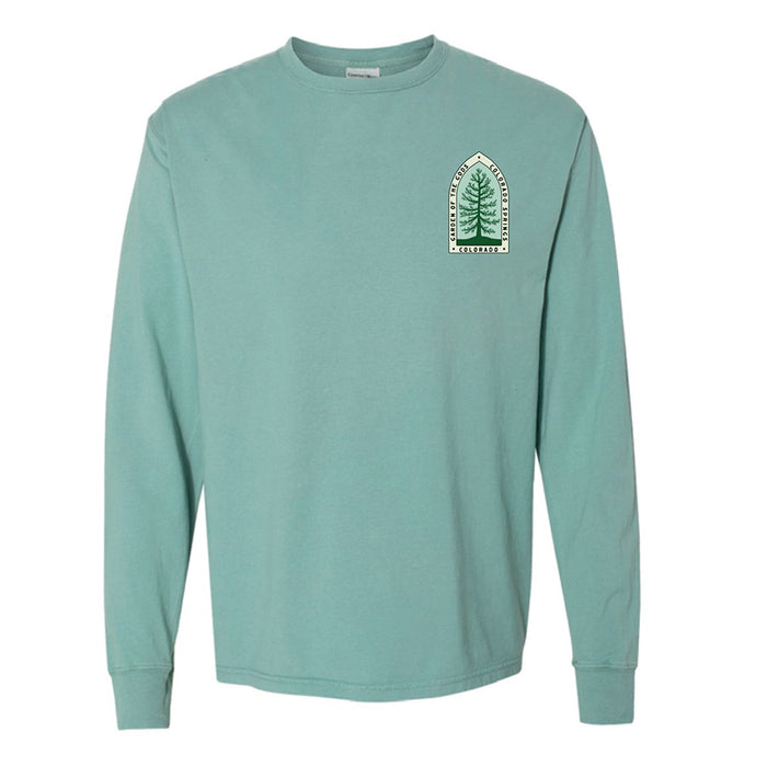 Adult Sweatshirt Tree Emblem - Garden of the Gods