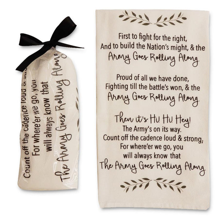 Army Fight Song Kitchen Towel