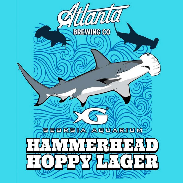 Hammerhead Hoppy Lager Long-Sleeve Tee - Georgia Aquarium Logo