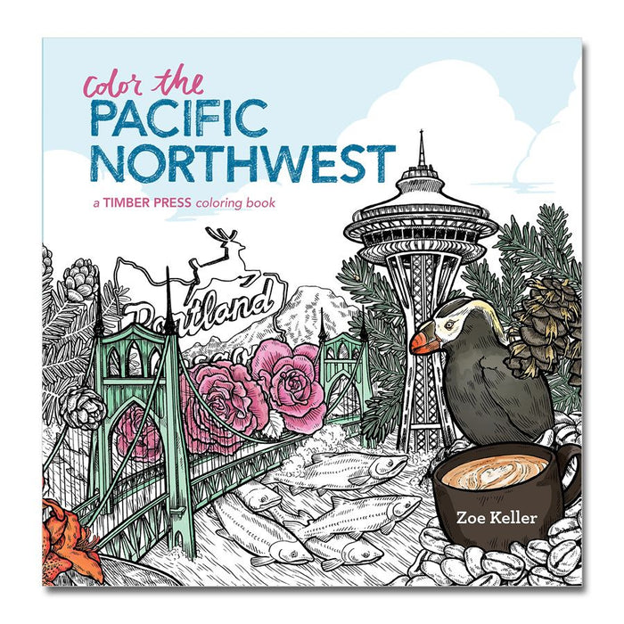 Pacific Northwest Coloring Book