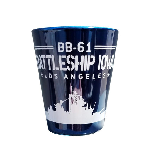 BB-61 Battleship Iowa Shot Glass