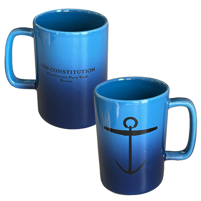 Blue Anchor Mug Charlestown Navy Yard Boston