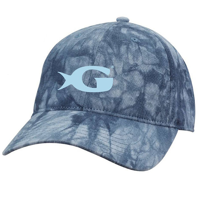 Adult Dark Blue Tie Dye Logo Cap