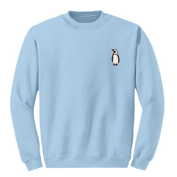 Penguin Embroidered Icon Crewneck Sweatshirt