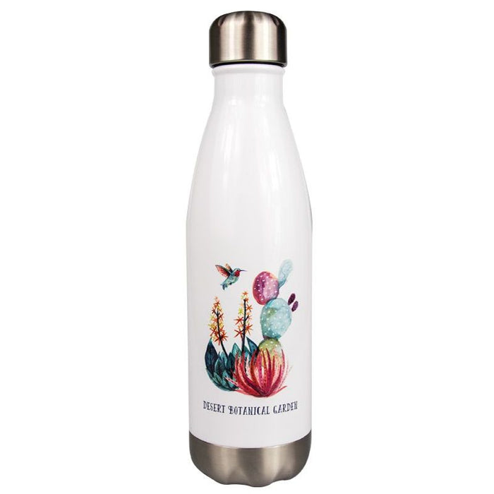 Watercolor Cactus Thermal Water Bottle - Desert Botanical Garden
