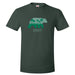 Deep Forest Green Brevard Zoo Adult Florida Black Bear T-Shirt