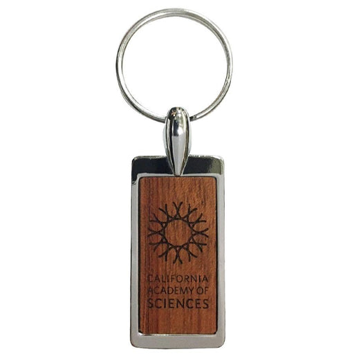 Cal Academy Sustainable wooden Logo Keychain