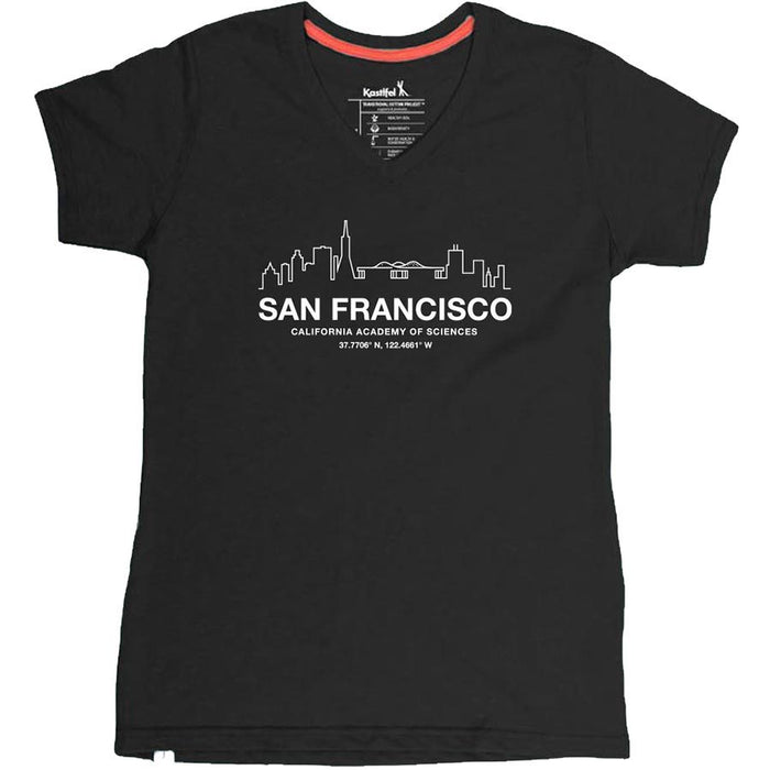 Ladies Clothing California Academy Logo San Francisco Tee
