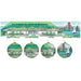 Handpainted California Academy of Sciences Glass Christmas Ornament