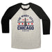 Unisex Longsleeve Tee - Chicago My Kind of Town Baseball