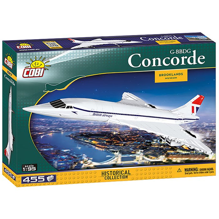 Concorde Airliner Building Block Set