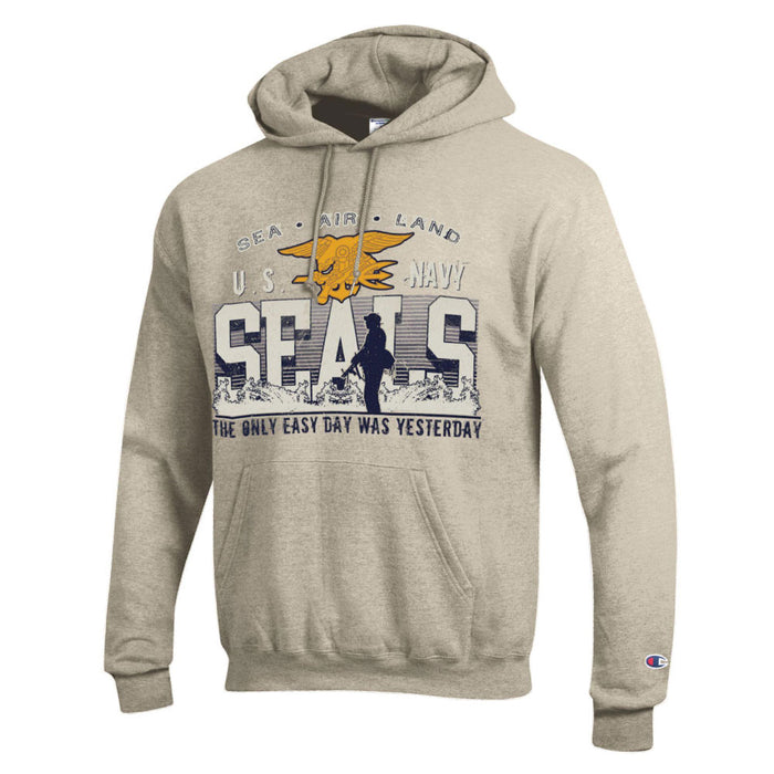 Navy SEAL Museum x Champion Seal Trident Hooded Sweatshirt