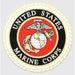 USMC Logo Bumper Sticker