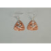 USSC Copper Earrings: Anchor Design