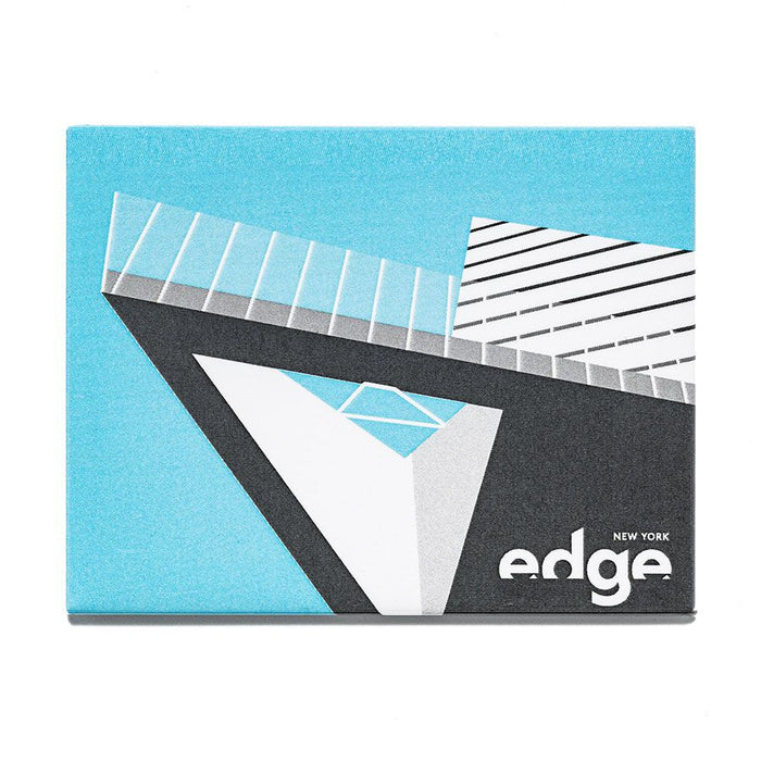 Blue Edge Refrigerator Magnet