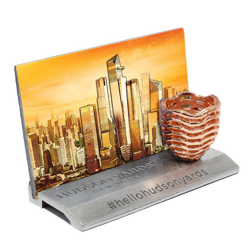 Hudson Yards Skyline Desktop Ornament, Sunset