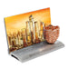 Hudson Yards Skyline Desktop Ornament, Sunset