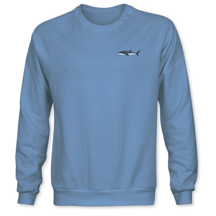 Georgia Aquarium Embroidered Whale Shark Icon Crewneck
