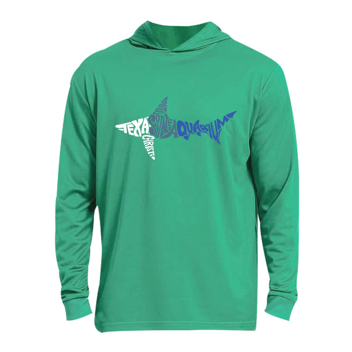 Texas State Aquarium Shark Hooded T-Shirt